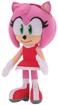sonic and amy plush