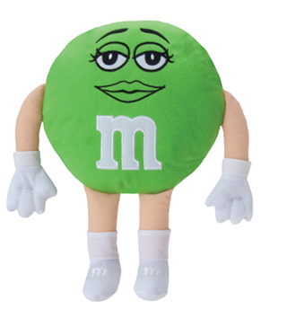 m&m stuffed toy