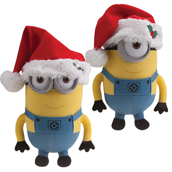 minion christmas plush