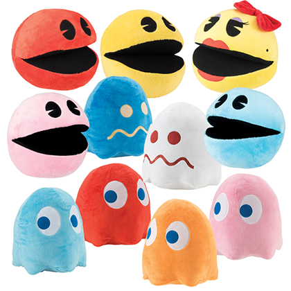 pacman ghost plush