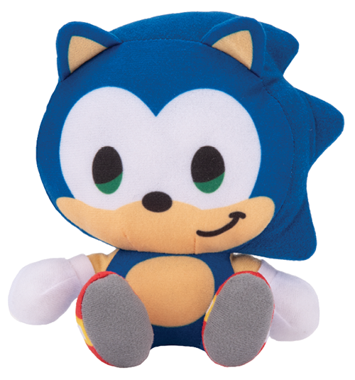 7" Sonic Sega NWT RARE Toy Factory NEW Sonic Plush